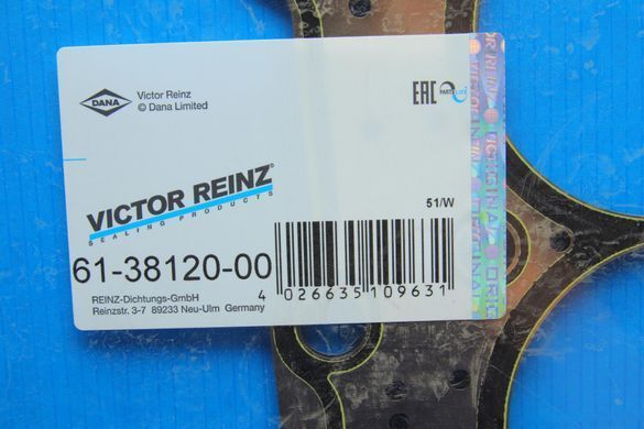 Прокладка ГБЦ BMW 3 (F30 / F80) / 5 (F10) / 7 (F01-F04) 11-18 (1 метка) (1.45 мм) N57 D30 613812000RNZ фото