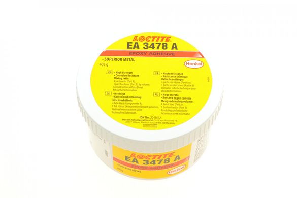 Loctite EA 3478 453 гр шпатлевка повышенной твердости (время фиксации 120 мин / 120 °С / 120 Н / мм2) 2041672HEN фото