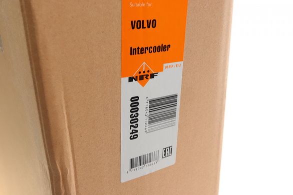 Радіатор інтеркулера Volvo S60 / S80 / V70 2.0T / 2.5T / 2.4D 01-10 30249NRF фото