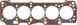 Прокладка ГБЦ Audi 80 / 100 / A6 2.3 -95 (1.75 мм), AAR / NF / NG 612732510 фото 2