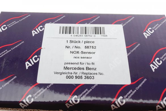 Датчик оксидов азота (NOx) Mercedes Sprinter 06- / Vito (W447) 14- (OM651) 58752AIC фото