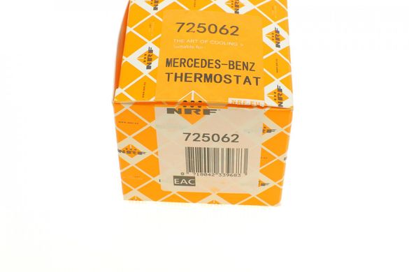 Термостат Mercedes Sprinter 95-06 (OM601/OM602) (75°C) 725062NRF фото