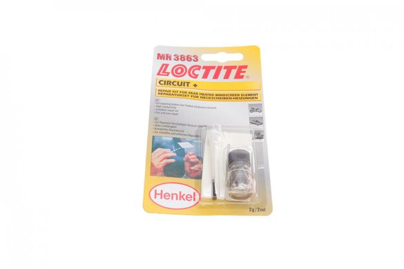 Loctite MR 3863 2 гр клей для ремонту обігріву скла та контактів 1151364HEN фото