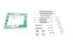 Комплект пружинок колодок ручника VW Caddy II 95-04 / Golf II 88-04 (VAG) 950681FRE фото