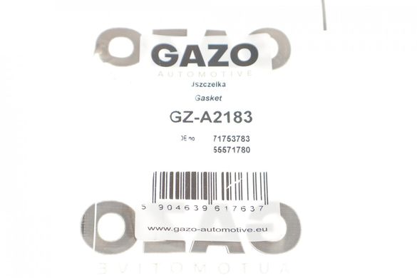 Прокладка клапана EGR Opel Astra J / Insignia A 2.0CDTI 08- GZA2183GZO фото