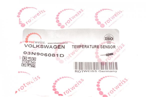Датчик температуры впуска воздуха Audi A3-A6/Q5/Skoda Octavia/VW Caddy/Crafter 1.6D/2.0D 11- (внутри OE VAG) 03N906081D фото