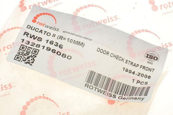 Обмежувач передніх дверей Fiat Ducato 94-06 RWS1636 фото
