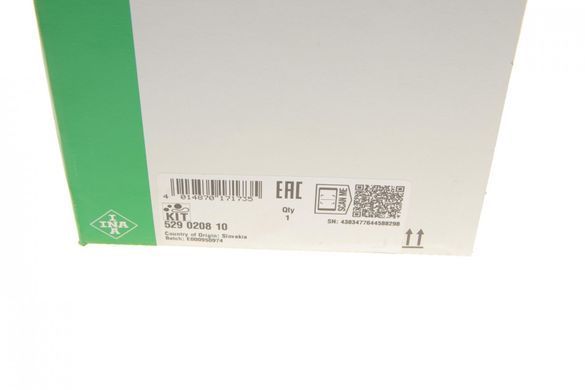Комплект ременя генератора VW Caddy IV 1.6 15-20 (6PK1003) 529020810INA фото