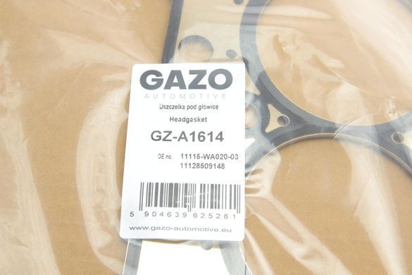 Прокладка ГБЦ BMW 3 (E90 / F30 / F80) / 5 (F10) / X3 (F25) / X5 (F15 / F85) 03- N47 (&Oslash;84.70 мм)(1.65 мм)(3 метки) GZA1614GZO фото