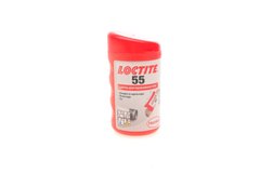 Loctite 55 48X160 м нитка герметик для фланців (чорний) (стійкий до олії/прем. метал/пластик) 2663209HEN фото
