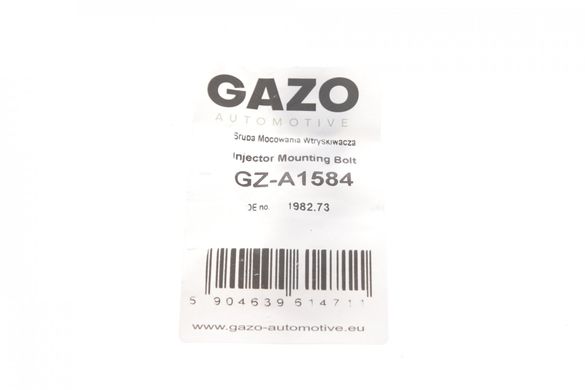 Болт крепления форсунки Peugeot 206 1.4 HDi 01- GZA1584GZO фото