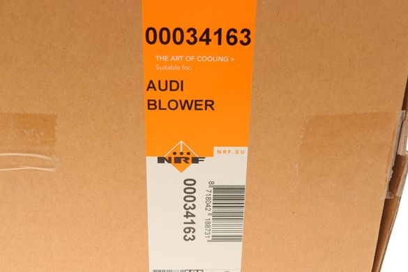 Моторчик печки Audi A4/A5/Q5 09-17 34163NRF фото