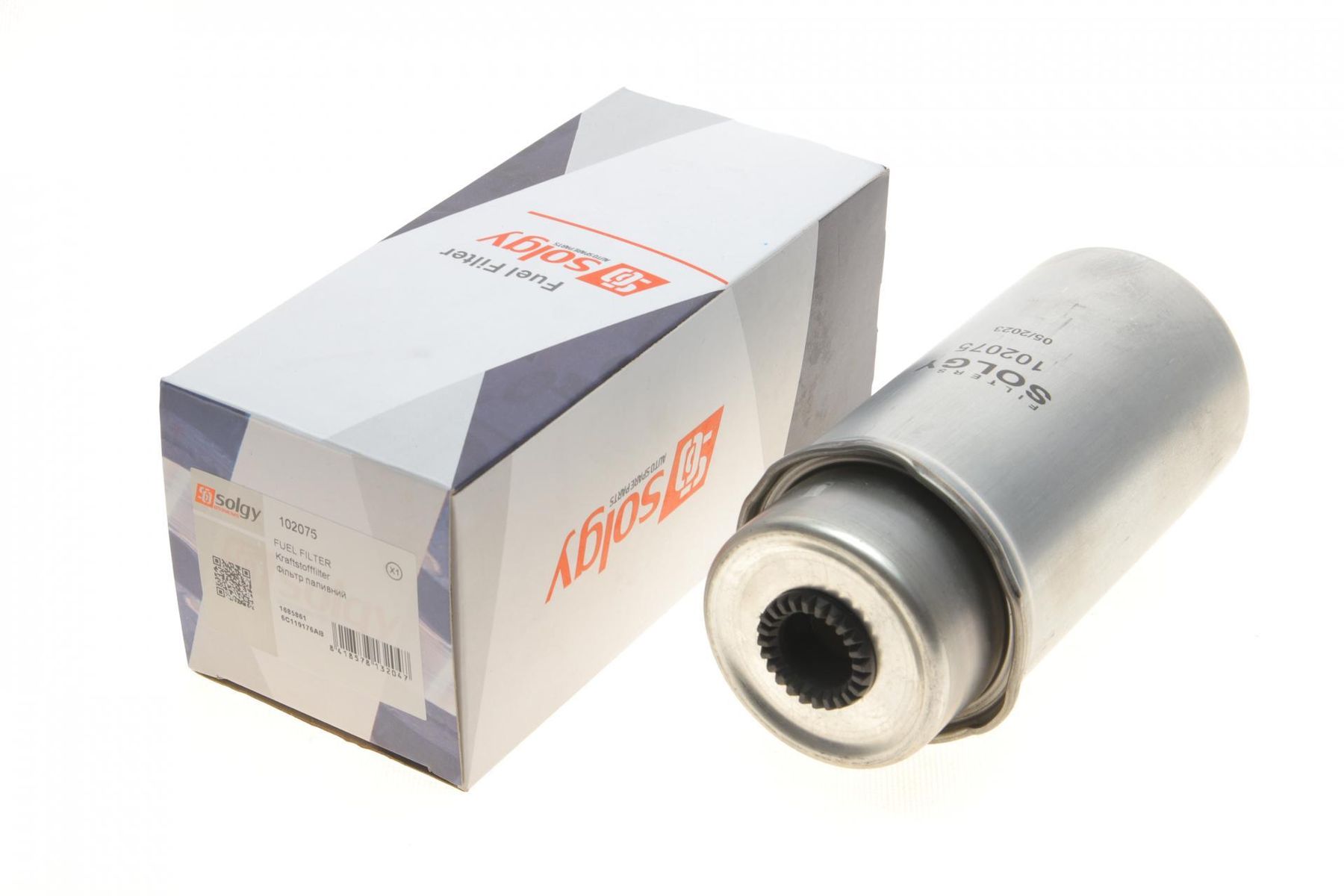 Фільтр паливний SOLGY 102075SOL за 318.0 грн - купити з доставкою по  Україні в магазині Atlantis Parts.