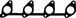 Прокладка выпускного коллектора Citroen Berlingo 2.0HDI 99-06 713440200RNZ фото 3