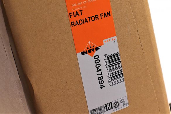 Вентилятор радиатора (электрический) Fiat Ducato 2.0D/3.0D 06- 47894NRF фото